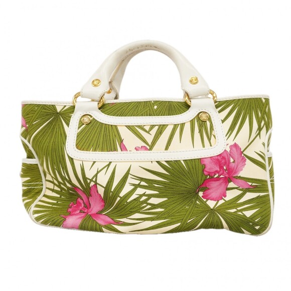 CELINE Handbags - Celine Boogie Bag Canvas Multicolor Handbag for Women